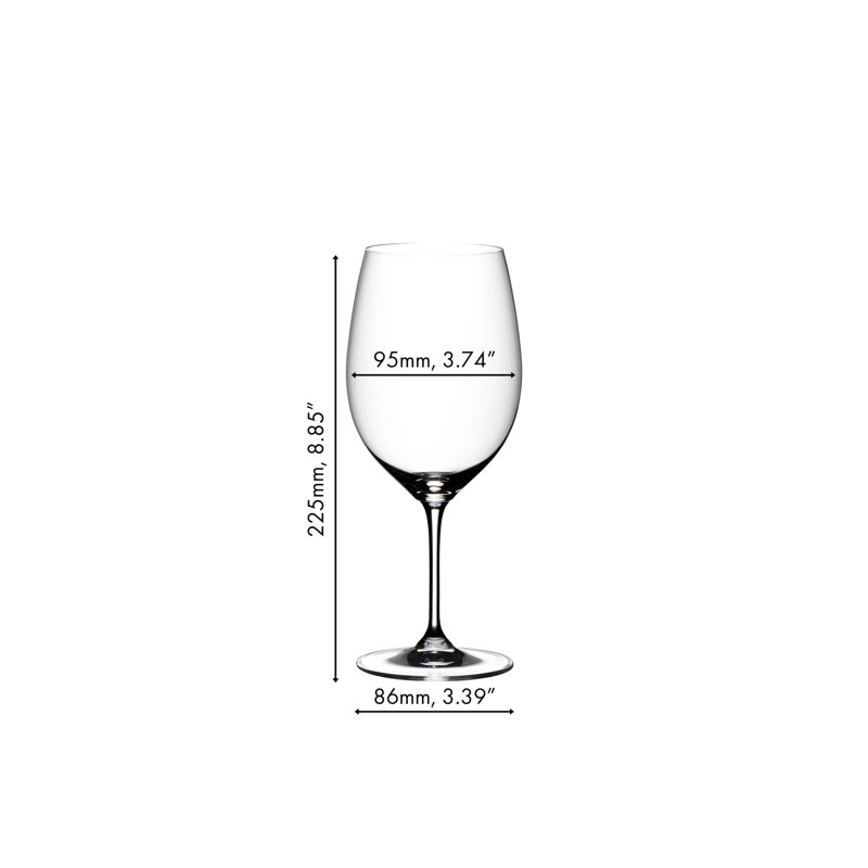 RIEDEL Vinum Cabernet/Merlot Wine Glass (Pay 3 Get 4)