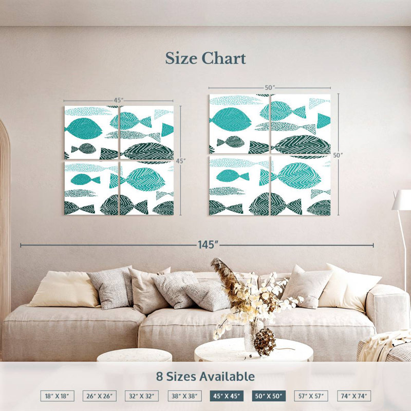 Brampt Abstract Fish School