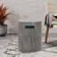 Support de réservoir 16 x 20 pouces / table d'appoint, gris clair