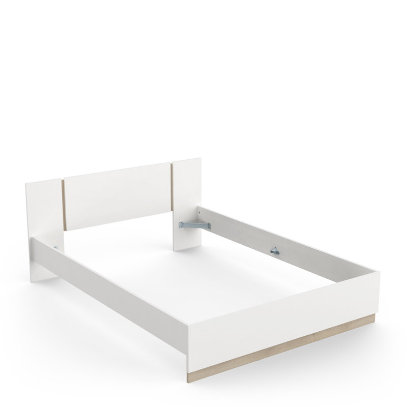 Silsbye House Bed, 140 x 190cm, White
