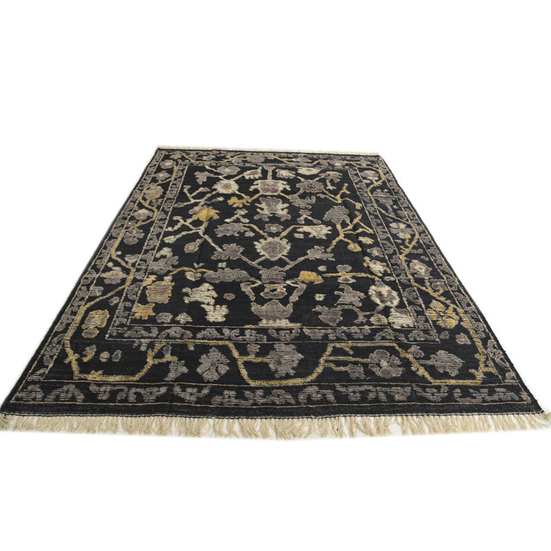 Tapis noir Pursley