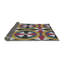 Motif géométrique brun/noir Tapis décoratif-1849607490