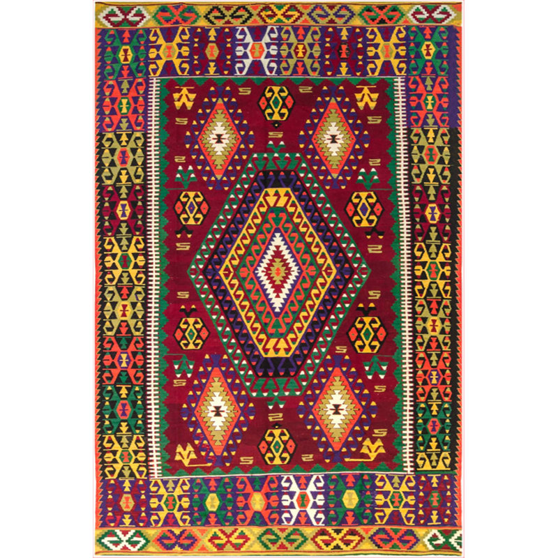 Tapis de couloir luxueux, tissu 100% velours, 39,4 po x 59,1 po | Semelle antidérapante en coton, d'une hauteur de poils de 0,4 po | Antibactérien, lavable à la machine | Impression numérique 3D, design élégant pour le décor et le confort de la maison