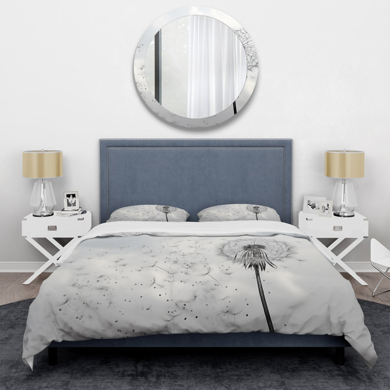 Ensemble de housse de couette en microfibre / polyester Minimalims Dandelion Natures Fragility II
