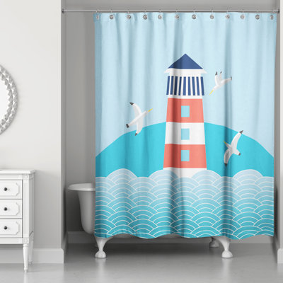 Rideau de douche simple Nickolas