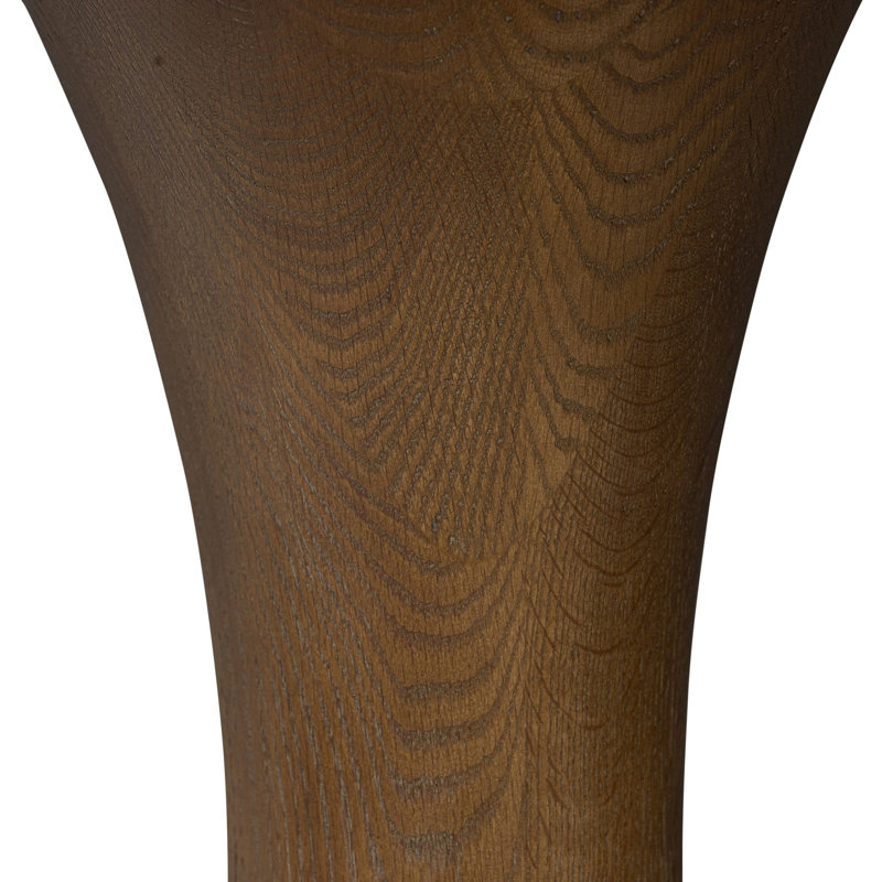 Eastman Dining Table -Light Weathered Oak, 30" H x 48" W x 48" D, Sienna Oak