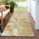 Machine Washable Indoor/Outdoor Cinead ACN1707 Gold Rug