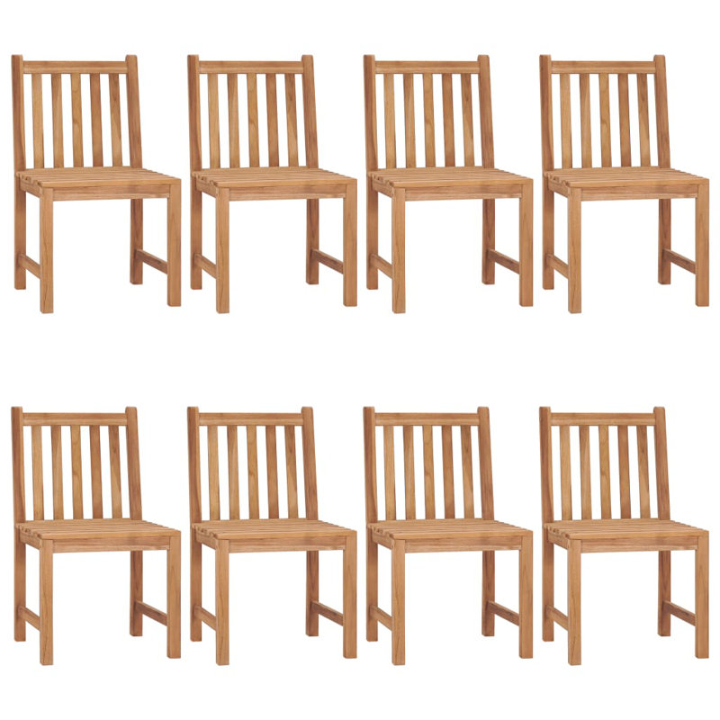 Chaise de patio en teck avec coussins, Taupe