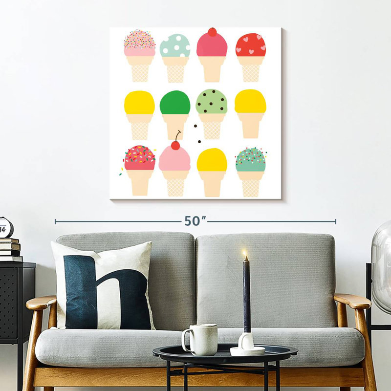 Yarlin Ice Cream Fun, H 30 po x l 30 po