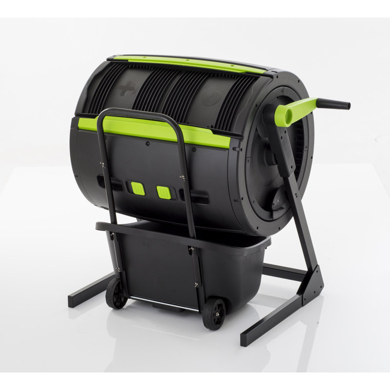 2 Stage Maze 65 Gal. Tumbler Composter with Cart