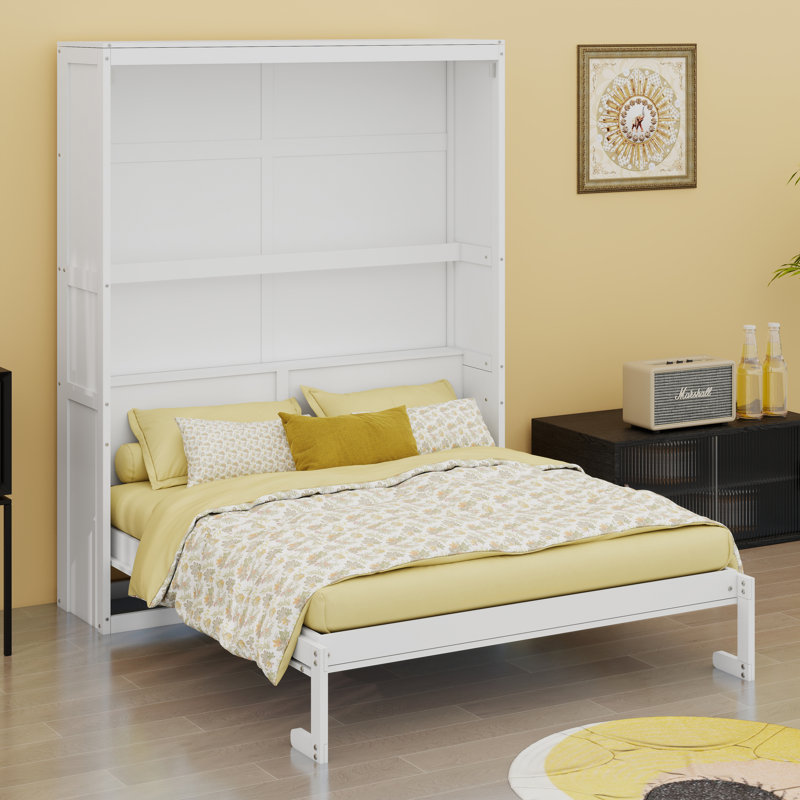 Lit escamotable Modern Design, Blanc