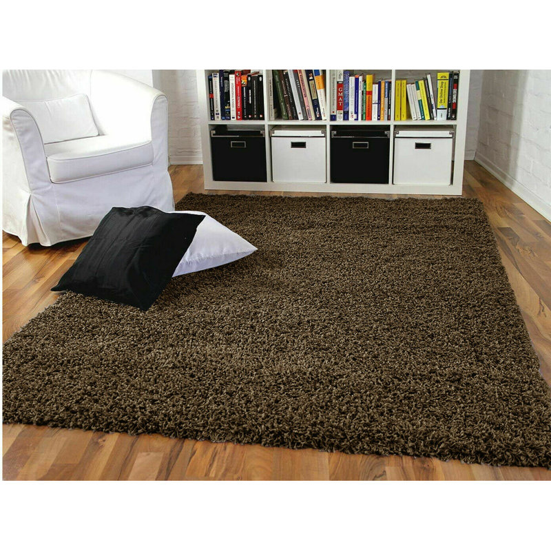 Hanadee Solid Colour Flatweave Area Rug, Rectangle 120 x 170cm