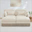 Leopard Print Chenille Sectional Sofa-125743058-125743047