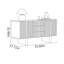 Buffet simple et spacieux-811066781-811066780