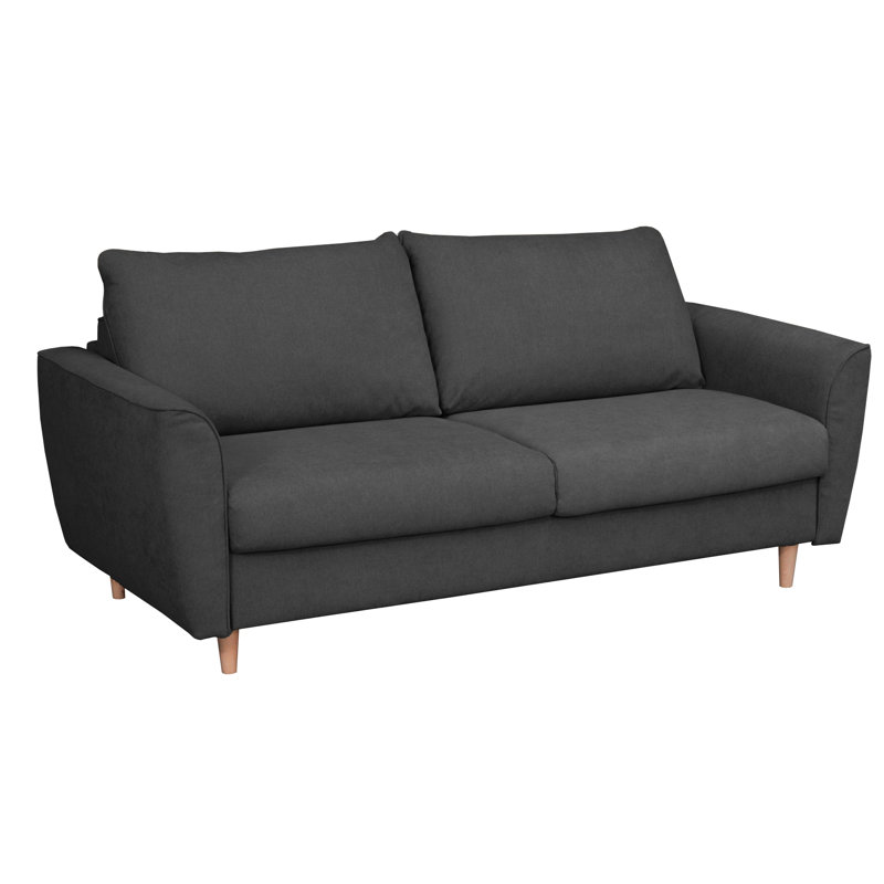 Marotz Sofa Bed with Mattress, Anthracite