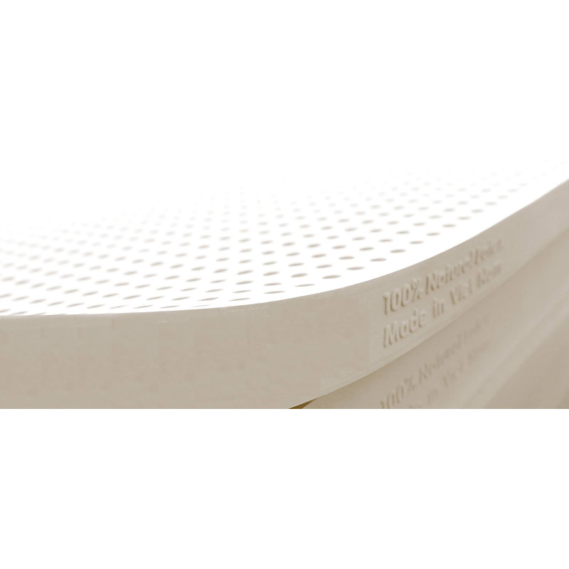 Compton Latex Mattress Topper, California King, 2"