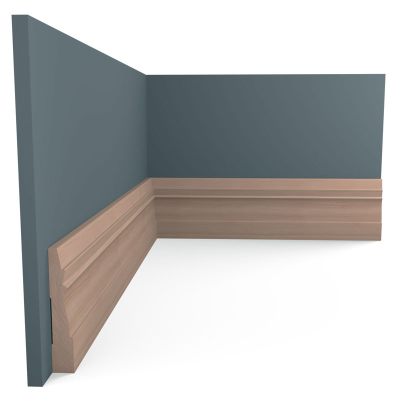 Moulure de teinture pour bois massif WM631, Cerisier