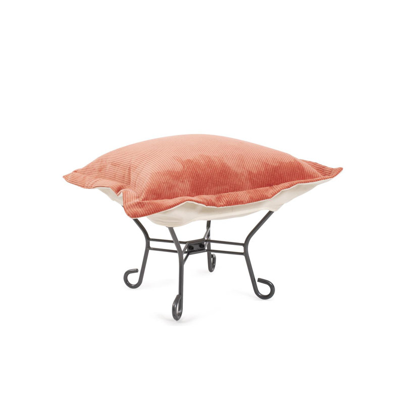 Repose-pieds Palvinder Puff Pana, Orange