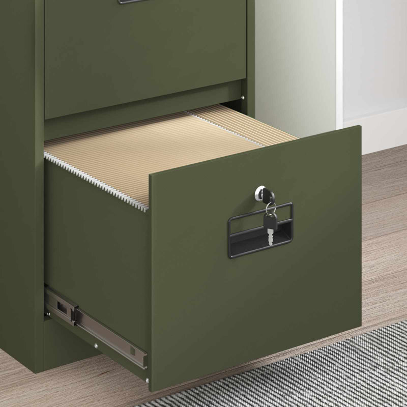 Storage Cabinet, Olive Green