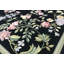 Hand-Knotted High-Quality Black Area Rug