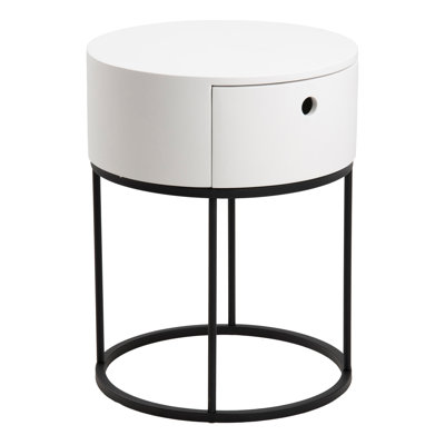 40cm W Manufactured Wood Bedside Table
