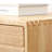 Solid  Rubber Wood Console Cabinet