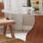 Ikerne Farmhouse Kitchen Table Vase-shaped Pedestal Dining Table Circular For 4/6/8-6788664-6788646