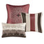 Ensemble de literie pour très grand lit 7 pièces - rouge doux pour-129125010-129125012
