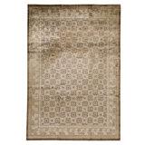Oriental Area Rug in Brown