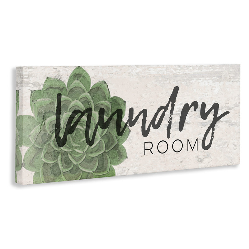 Laundry Room, impression panoramique sur toile, H 13 po x l 30 po