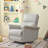 PU Leather Manual Rocker Recliner - Glider, Small Spaces, Nursery/Home Theater