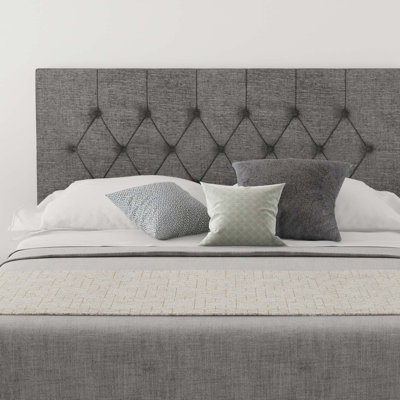 Talcott Upholstered Twill Panel Headboard
