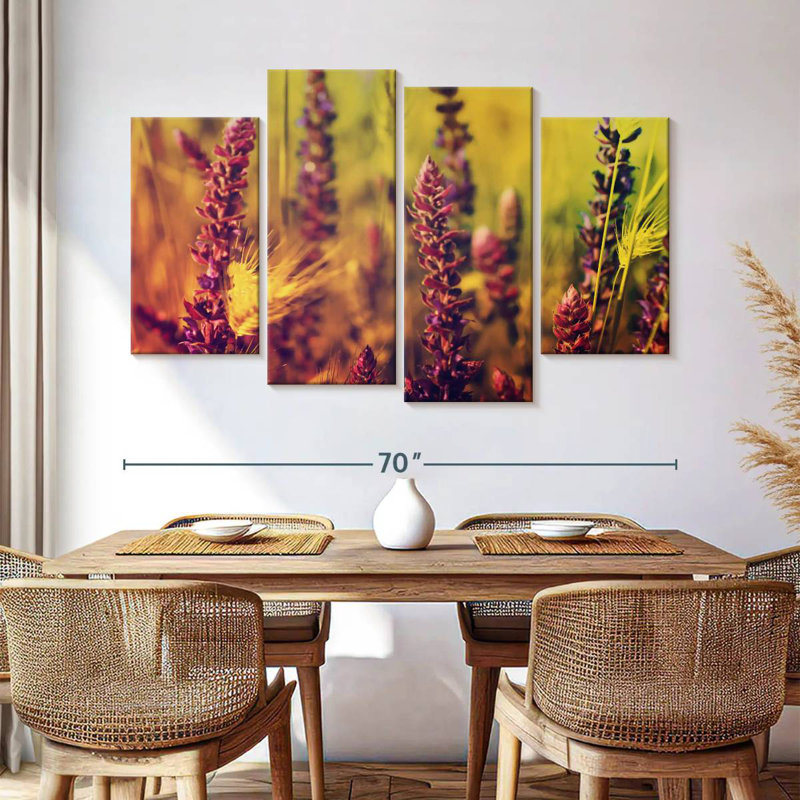 Pré de fleurs Harnek, H 42 po x l 68 po