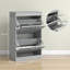 10 Pair Flip Down Shoe Storage