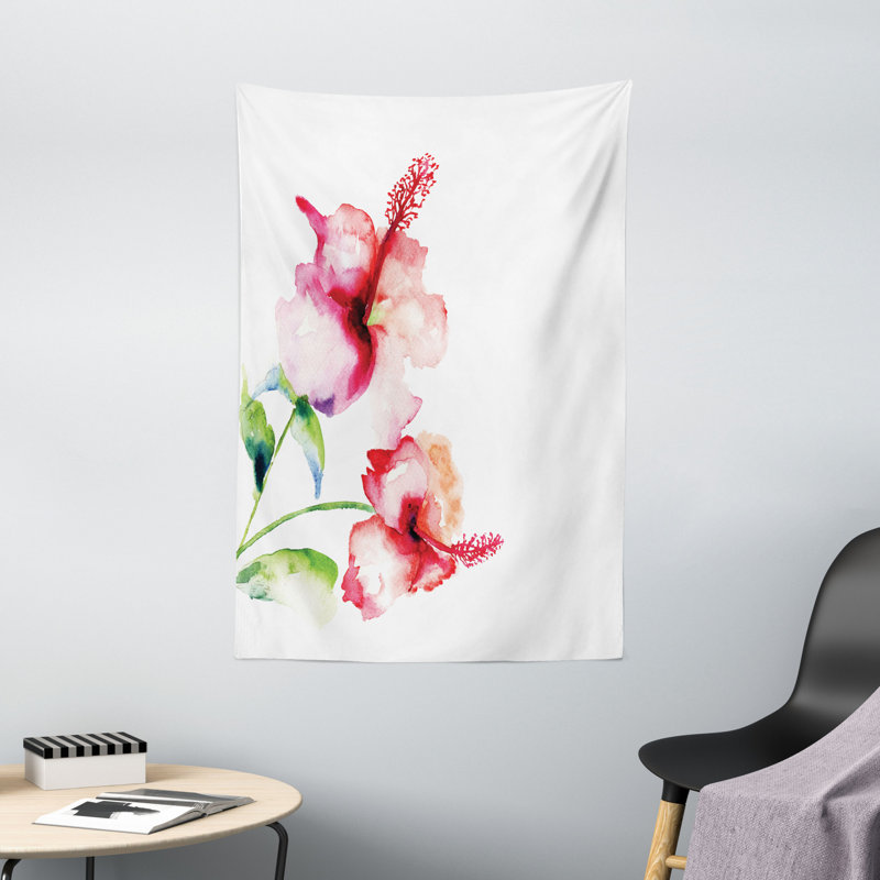 Tapisserie en polyester naturel, H 60 po x l 40 po