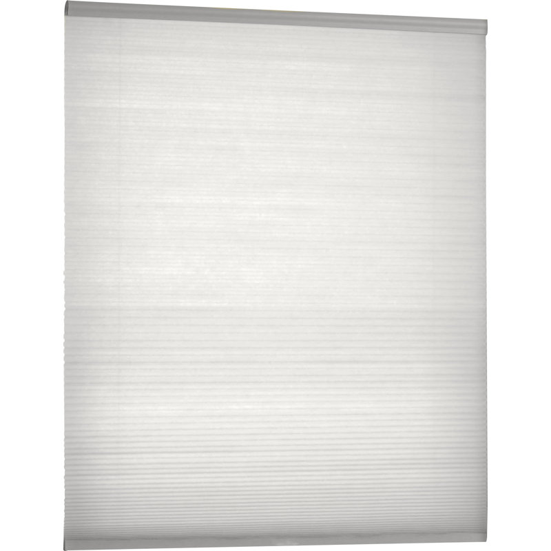 Store alvéolaire semi-diaphane, Blanc, 36" l