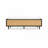 Rattan Sofa Black Stain