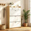 18 Pair Flip Down Shoe Storage