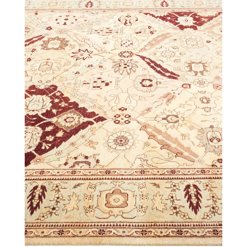 Classic One-of-a-Kind 6' 2" X 8' 10" Hand Knotted Area Rug