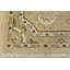 Tapis beige unique de 6 pi 1 po x 9 pi 2 po