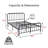 Keyesport Metal Platform Bed-49582294-49675728