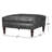 Etta Leather Ottoman