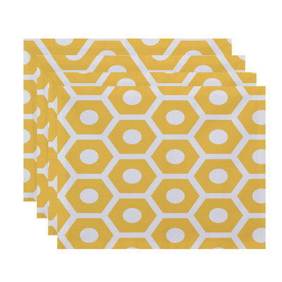 Alyrica Polyester Geometric Rectangle Placemat