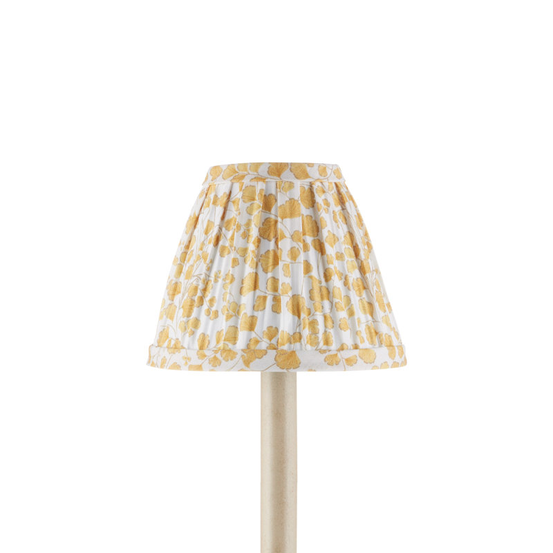 Maiden Fern Tapered Chandelier Shade, Yellow