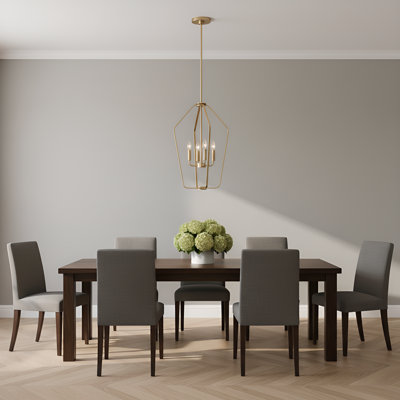 Kennan Four Light Chandelier from Generation Lighting 