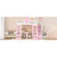 Lit mezzanine rose Twintwin avec table mobile et table convertible superposée-1742779379