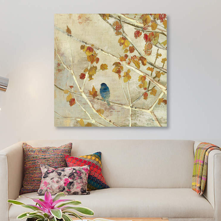 « très en ii », impression sur toile, H 26 po x l 26 po x P 1,5 po, Toile tendue, Pas de tapis