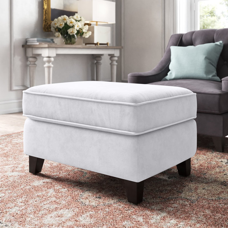 Repose-pieds Asriel, Polyester ivoire