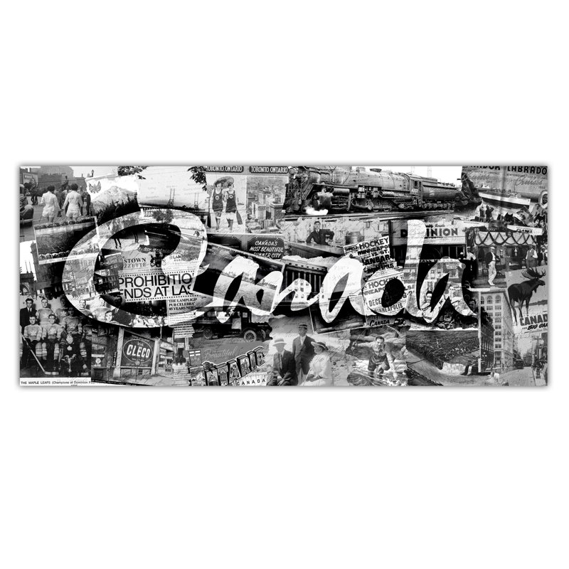 « canada », impression sur toile