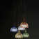É 1 - Light Batch-dyed Polycarbonate Single Pendant